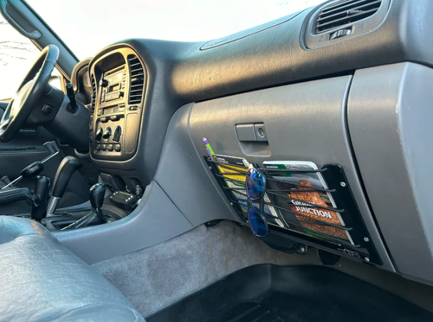 100 SERIES LAND CRUISER / LX470 GLOVE BOX MAP POCKET - PLAIDWAGON
