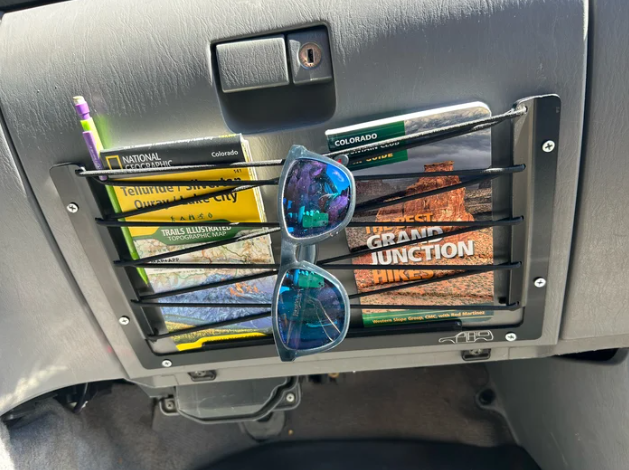 100 SERIES LAND CRUISER / LX470 GLOVE BOX MAP POCKET - PLAIDWAGON