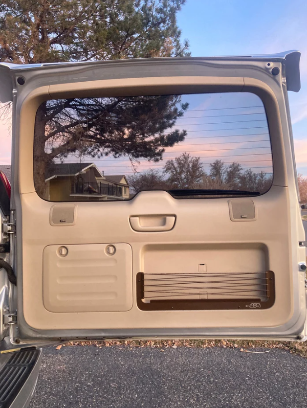 GX470 REAR DOOR NET - PLAIDWAGON